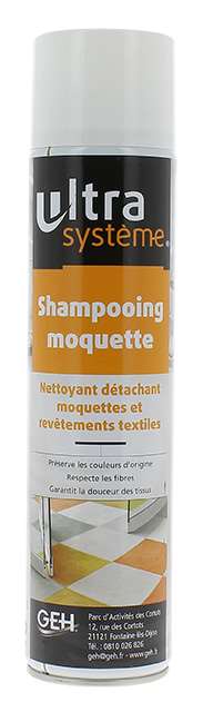 ULTRA SYSTEME SHAMPOING MOQUETTE 600 ML